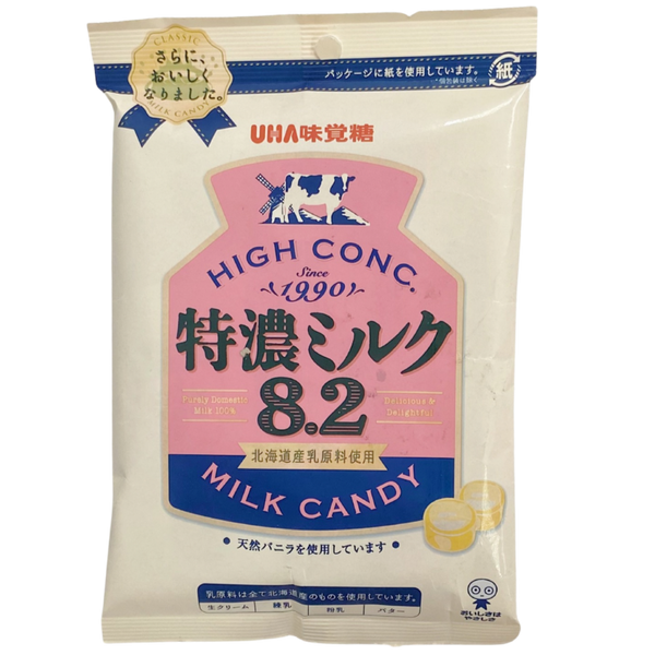 Uha Mikakuto High Concentrated 8.2 Classic Milk Hard Candy