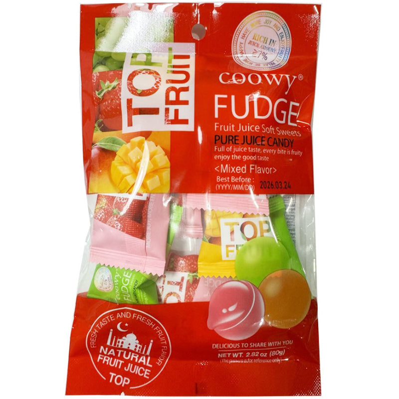 coowy mix gummy grape strawberry mango