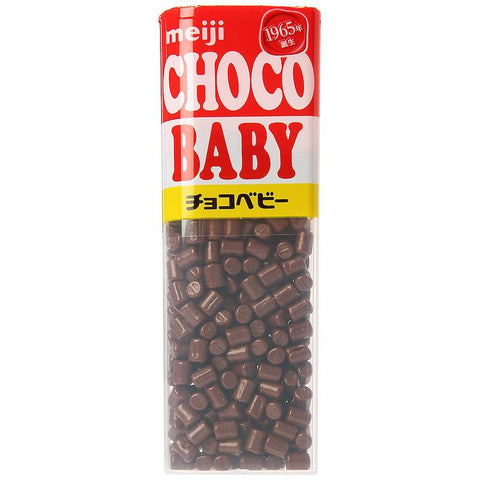 Meiji Japan Choco Baby Chocolate Hard Candy Hard Meiji 3.59 oz  Front Packaging
