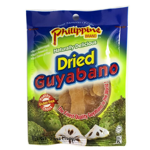 Philippine Dried Guyabano Fruit Soursop Front Packaging