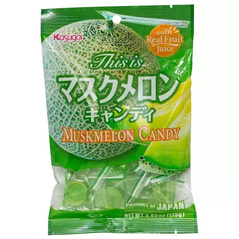 Kasugai Musk Melon Hard Candy Front Packaging