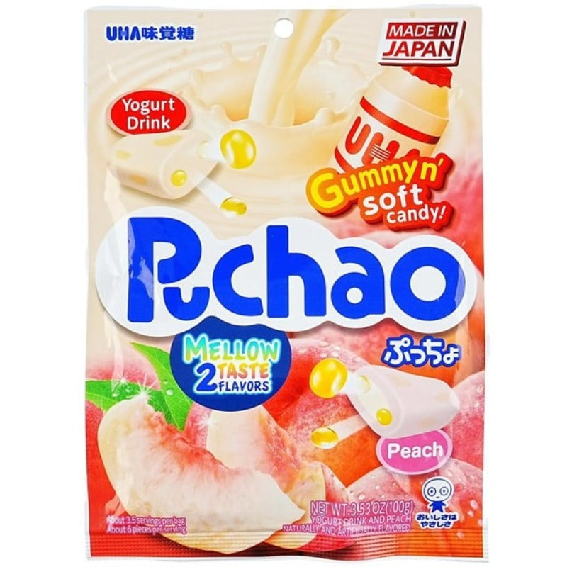 UHA Mikakuto PUCHAO Flavored Soft Candy (Multi-flavor, multi-pack