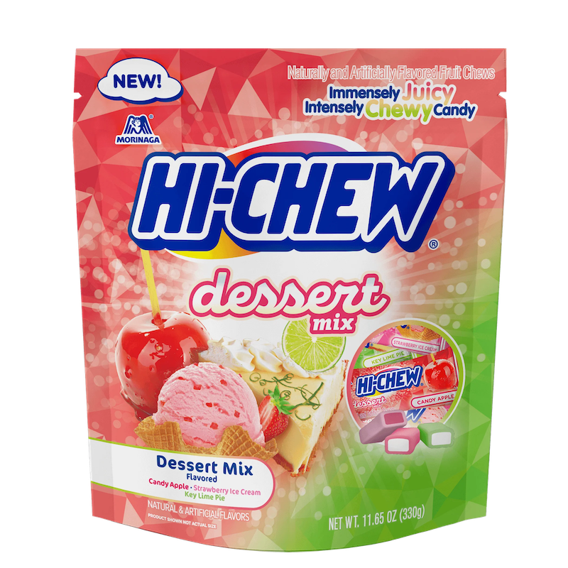 hi chew dessert stand up pouch