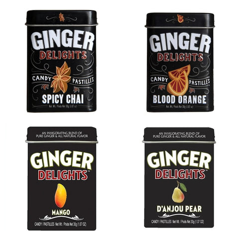 Ginger Delights all 4 Tins