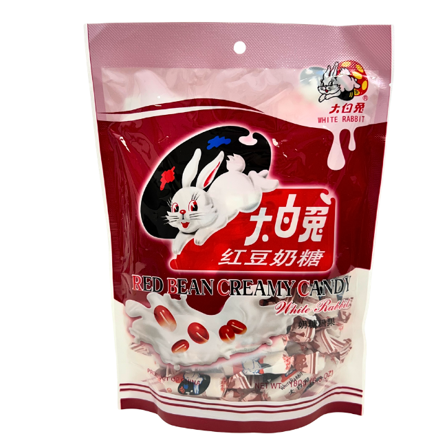 White Rabbit Red Bean Milk Chewy Candy, 6.3 oz