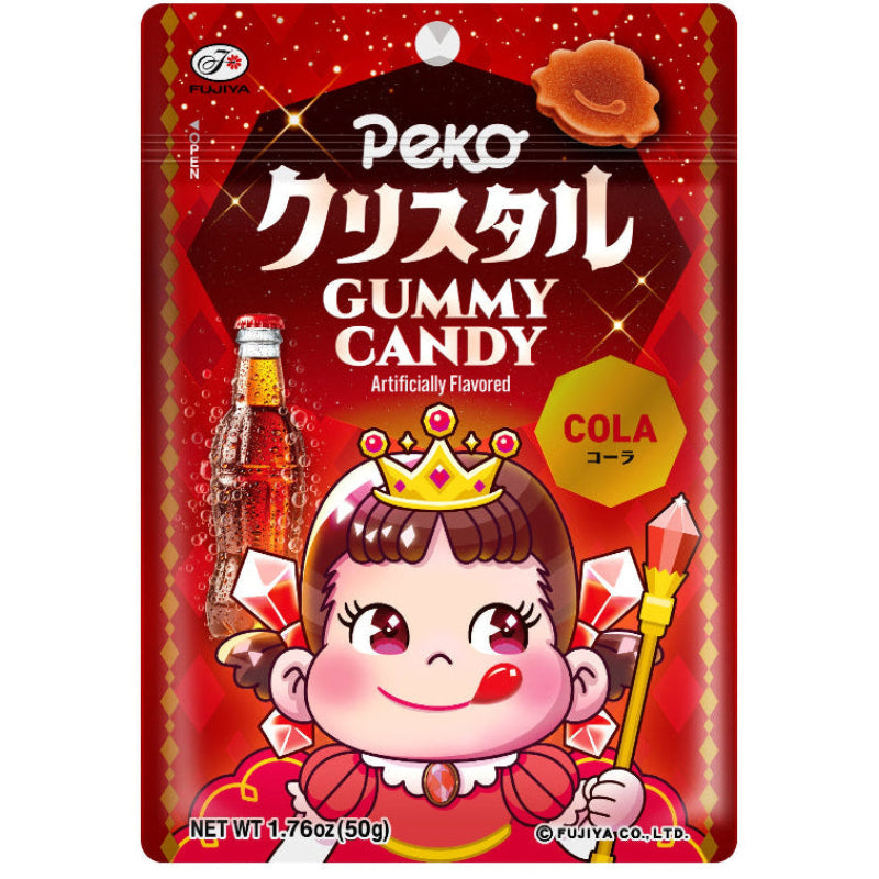 Fujiya Peko Gummy - Peach, Grape, Ramune, Cola – Auntie K Candy