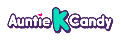 Auntie K Candy Website Word Logo