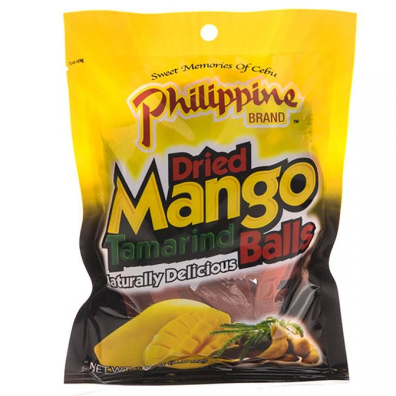 Philippine Dried Mango Tamarind Balls Front Packaging
