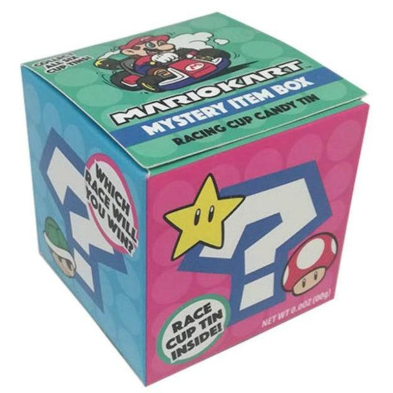 Nintendo Mario Kart Blind Mystery Box Hard Candy Tin, 0.7 oz Front Packaging