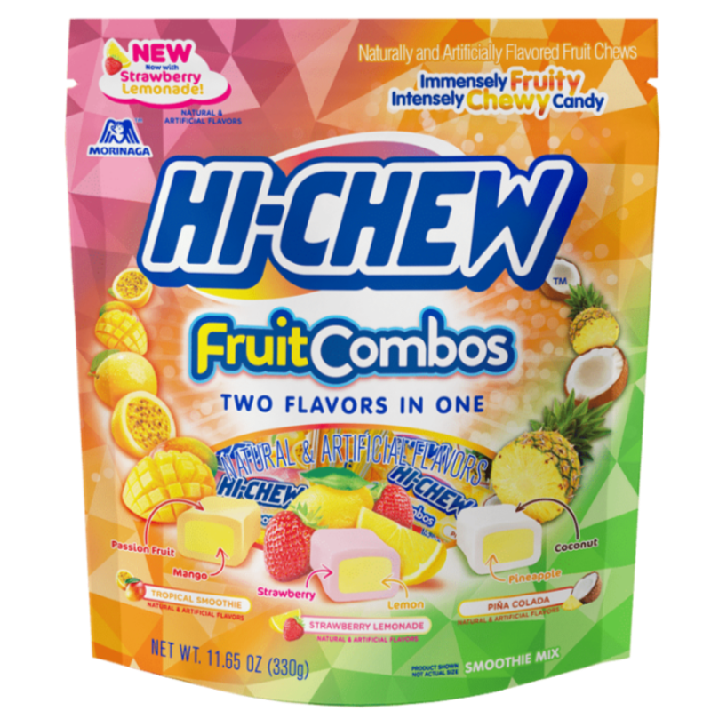 Hi-Chew Fruit Chews, Smoothie Mix, FruitCombos - 11.65 oz