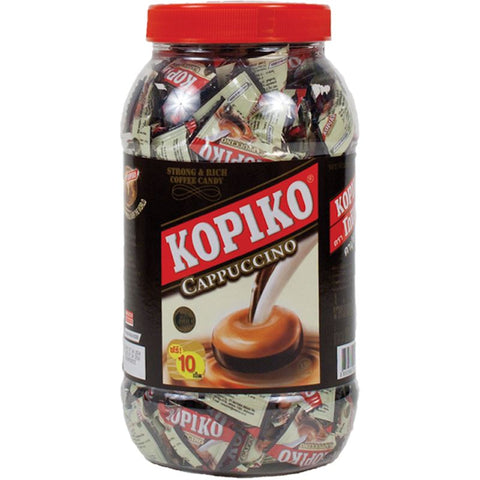 Kopiko Classic Cappuccino Hard Candy Jar Hard Kopiko 21 oz