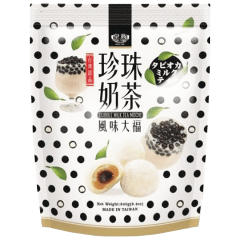Royal Family Bubble Milk Tea Boba Tea Mochi 8.4 oz Front Packaging