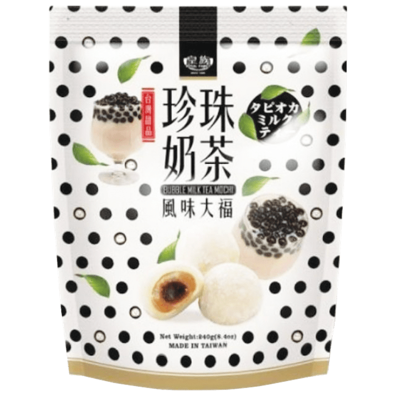 Royal Family Bubble Milk Tea Boba Tea Mochi 8.4 oz Front Packaging