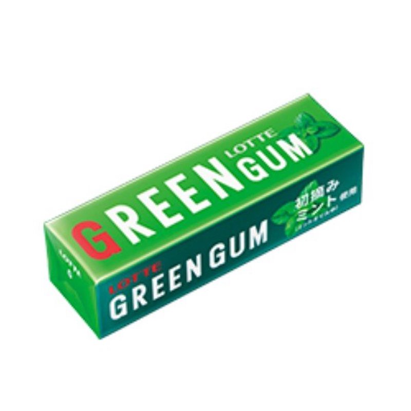 Lotte Green Gum Packaging
