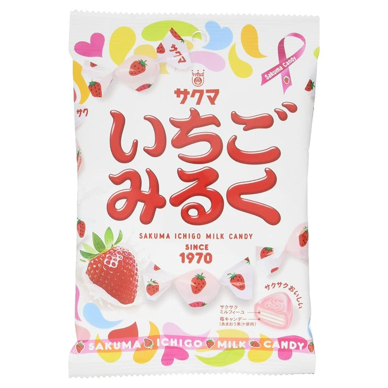 Sakuma ichigo Strawberry Milk Candy