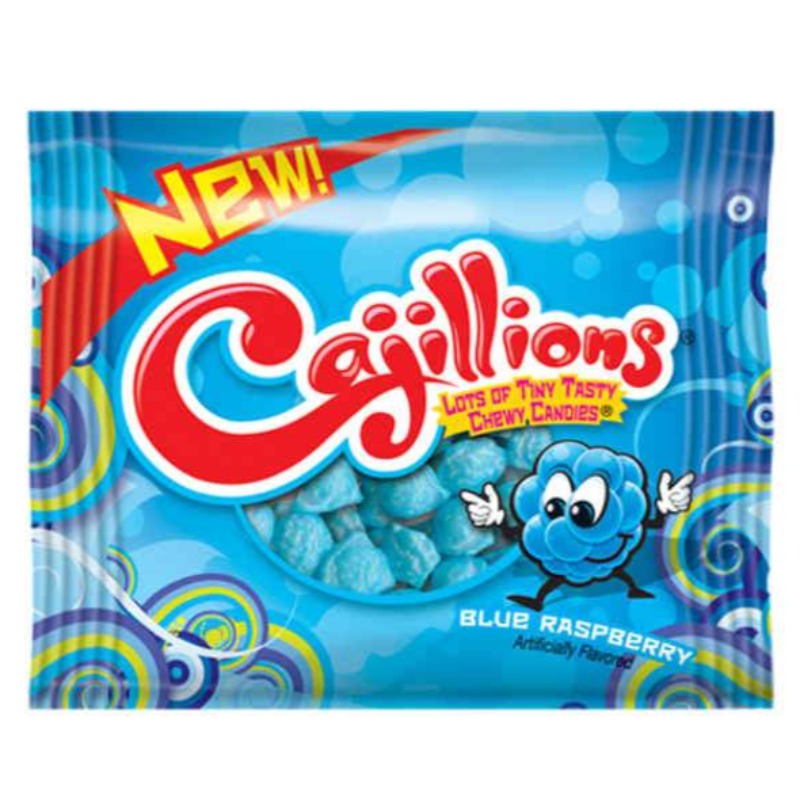 Cajillions Blue Raspberry Front Packaging 0.28 oz