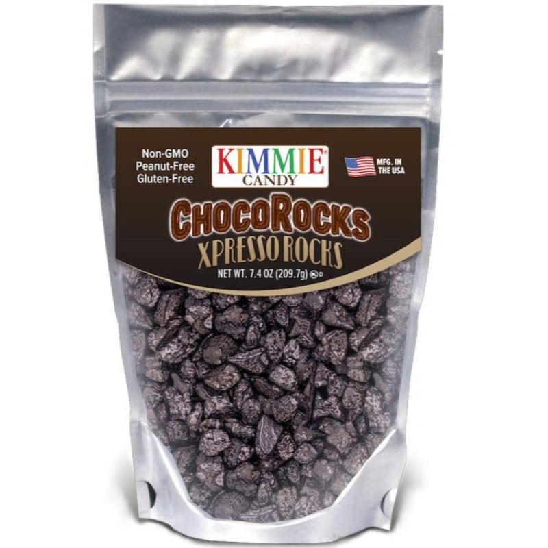Kimmie Candy XpressoRocks Coffee and Chocolate Chocorocks 6.5 oz Bag
