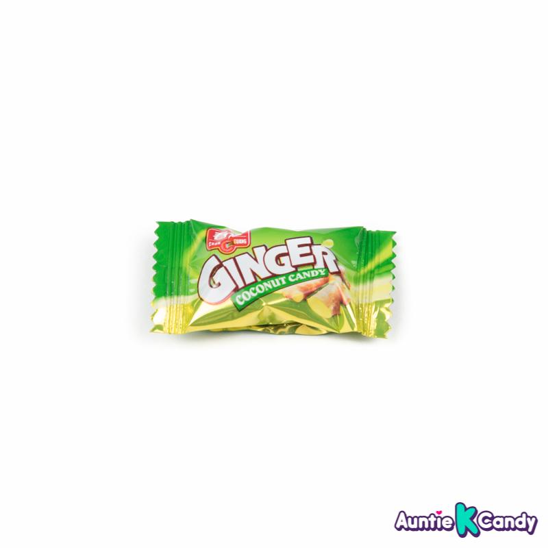 Chun Guang Ginger Coconut Hard Candy - 6 Bags, Halal, Free Shipping