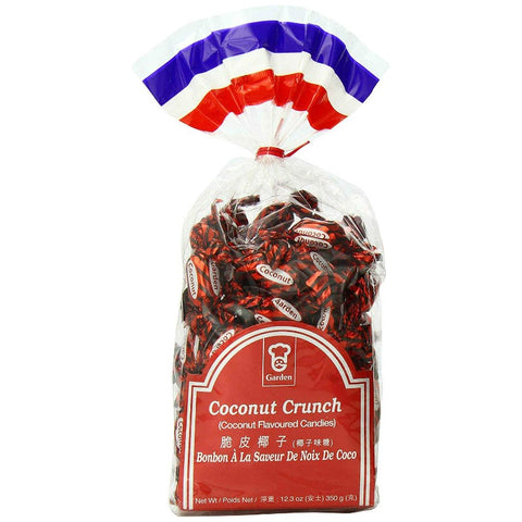 Garden Coconut Crunch Hard Candy, 12.3 oz Hard Garden Front Packaging