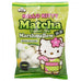 Hello Kitty Marshmallow Soft Chewy Jelly Filled Candy  Matcha Green Tea Front Packaging
