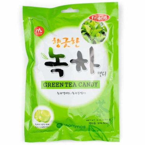 Mammos Friend Hard Candy Green Tea Matcha 3.53 oz Hard Mammos Front Packaging