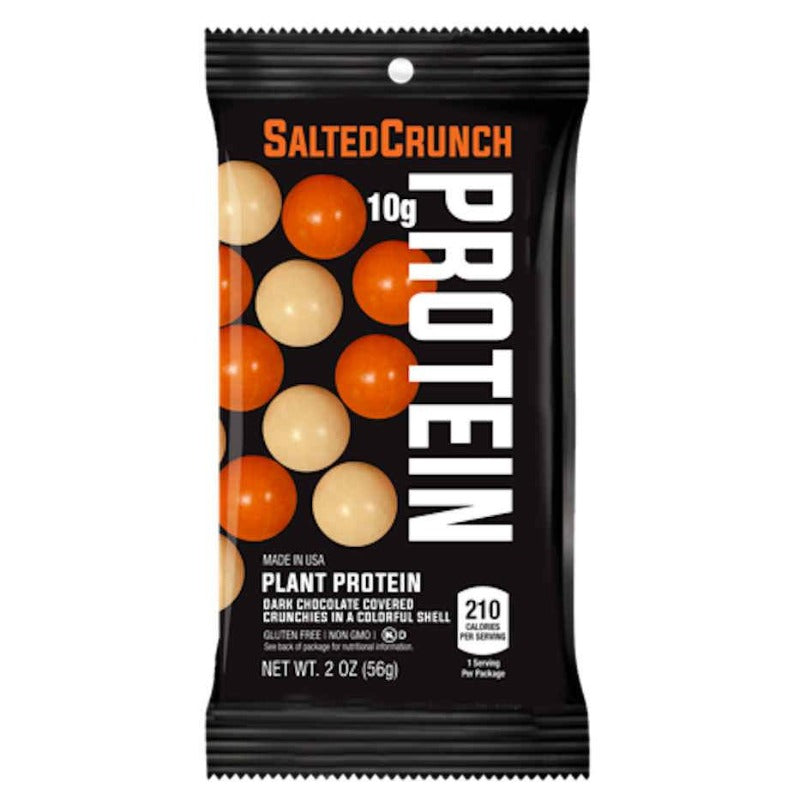 Kimmie Candy Salted Crunch PROTEIN Chickpea Front Packaging