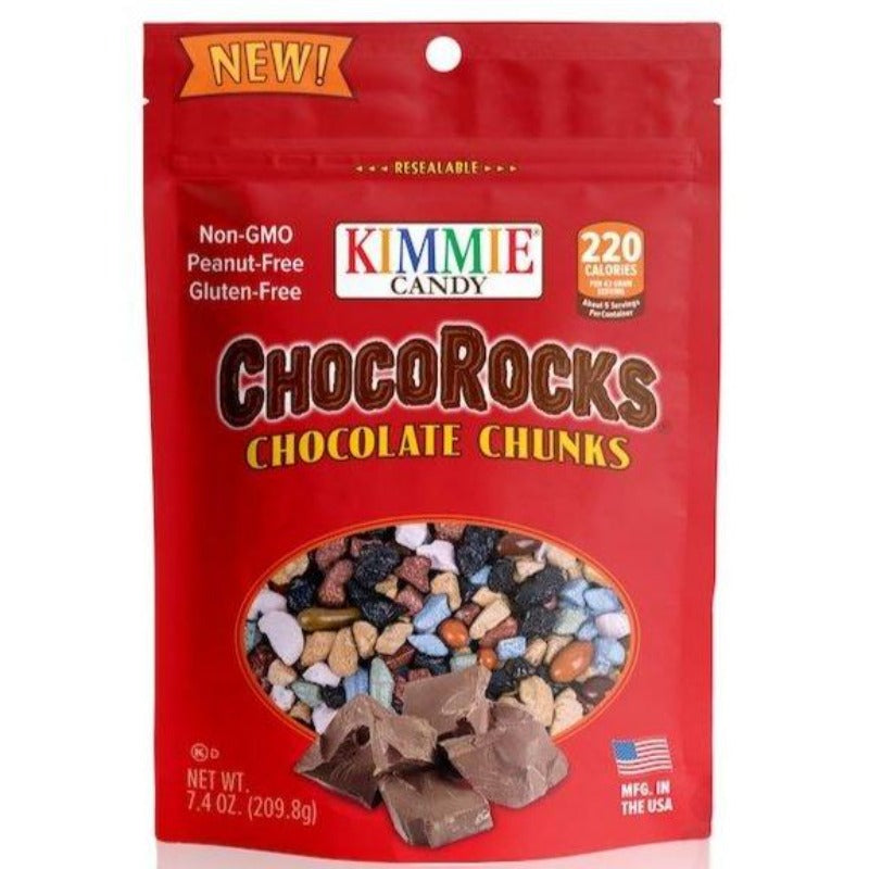 Kimmie Candy Regular Mix Chocorocks 7.4 oz Bag Front Packaging
