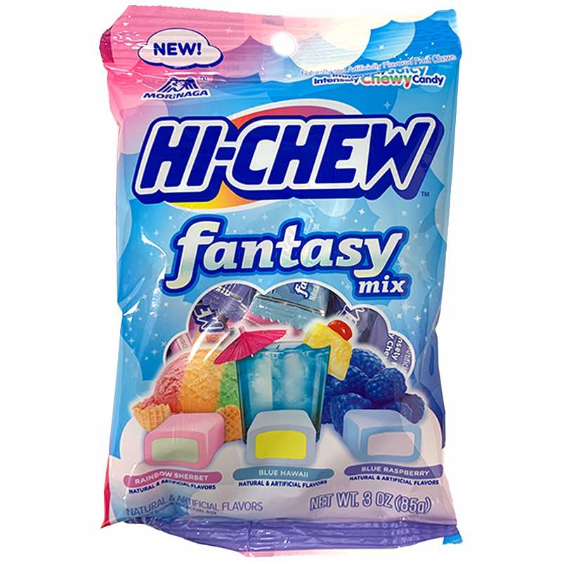 hi chew fantasy mix front packaging 3 oz