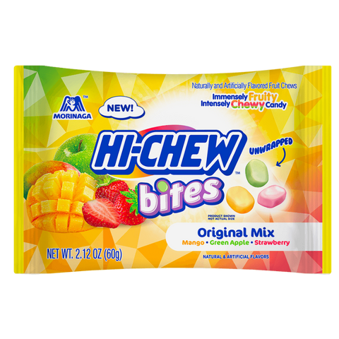 Hi chew bites original mix front packaging