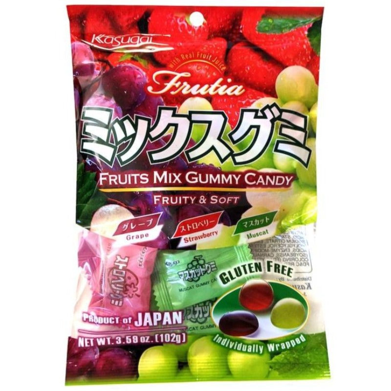 Kasugai Frutia 100 mix Fruits Mix Front Packaging