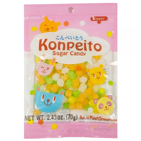 Konpeito Sugar Candy Asian Food Grocer Front Packaging