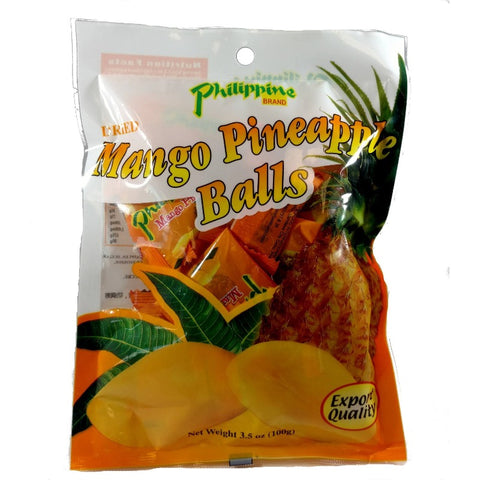 Philippine Mango Pineapple Balls Front Packaging