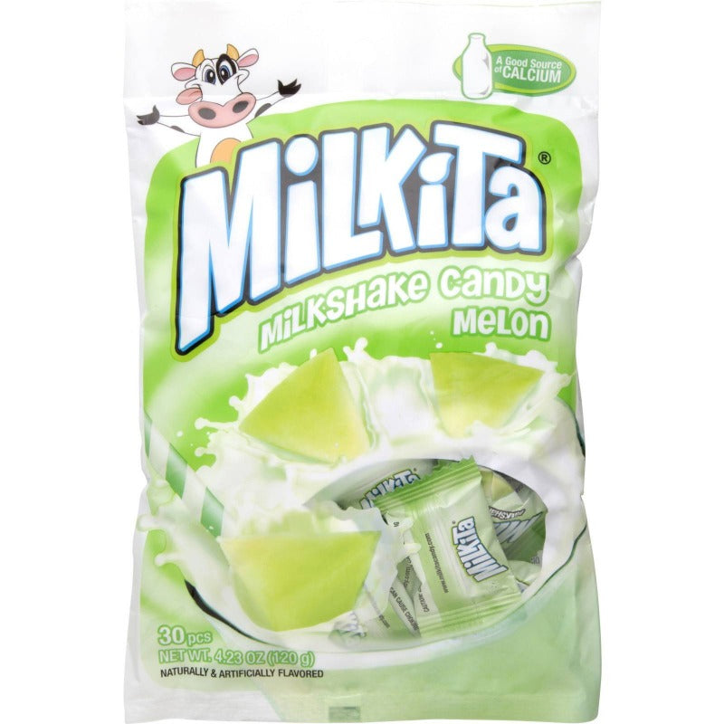 Unican Milkita Melon Chewy Milk Candy Front Packaging