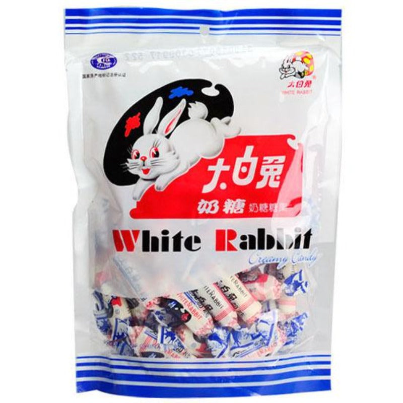 White Rabbit Creamy Milk Chewy Candy Rice Paper Wrapping – Auntie K Candy