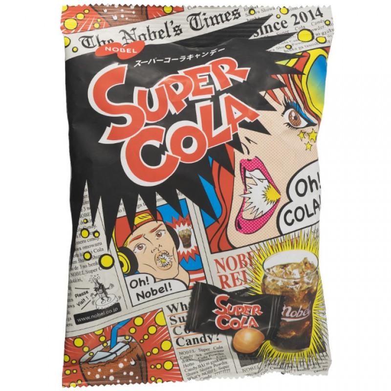 Nobel Japan Cola Super Sour Hard Fizzy Candy, 2.96 oz Front Packaging