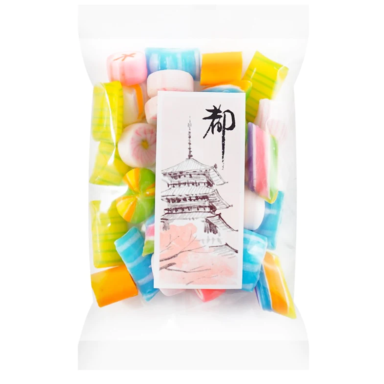 Taiki Miyako Hana Komon Japanese Hard Candy, 5.28 oz – Auntie K Candy Taiki Miyako Hana Komon Japanese Hard Candy, 5.28 oz – Auntie K Candy