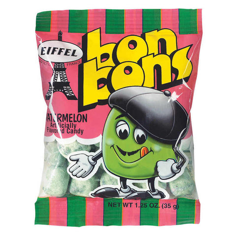 eiffel bon bons watermelon Front Packaging 1.25 oz